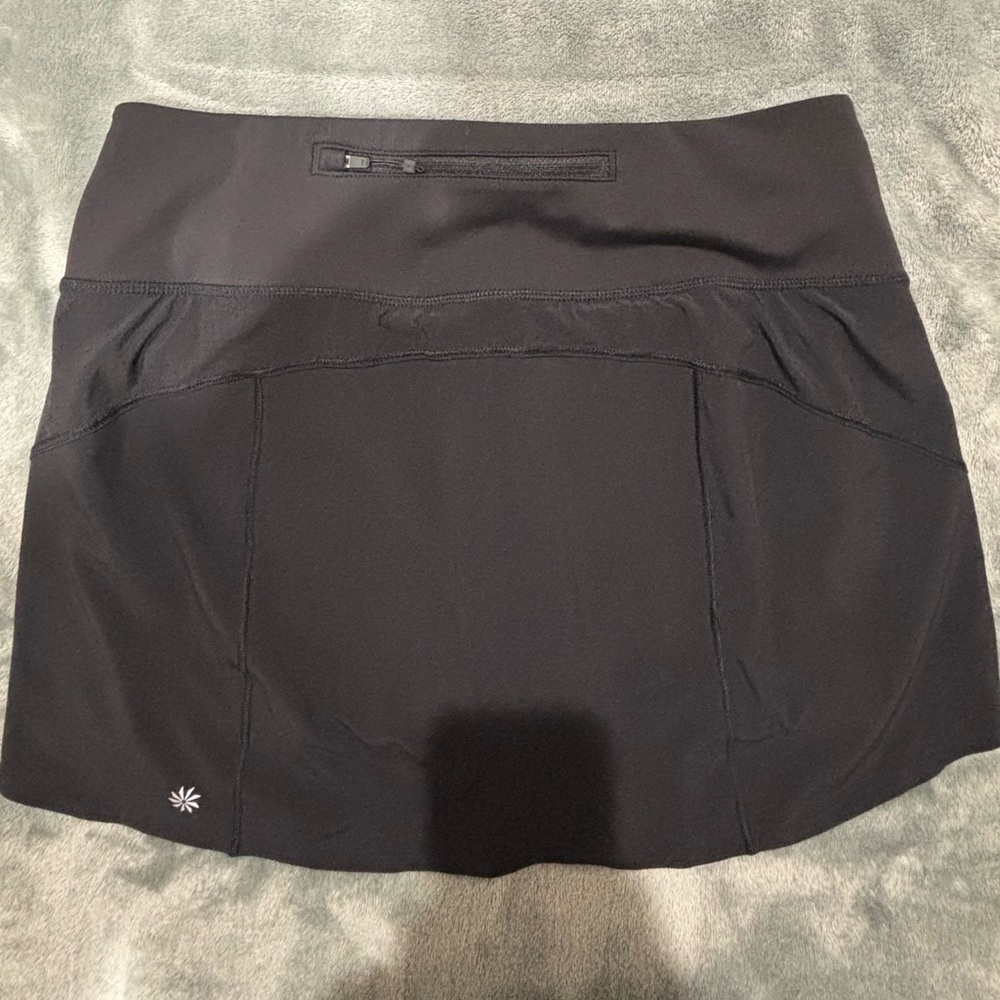 Athleta Action- Size Small black for tennis, golf, pickle ball, anytime. Skort